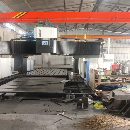刚刚买下准新机国盛4028龙门加工中心
工作台2米&amp;amp；#.